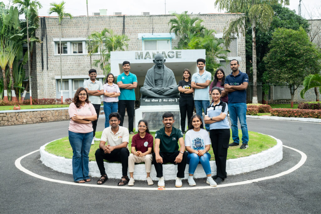 All clubs and committees members of MANAGE Hyderabad